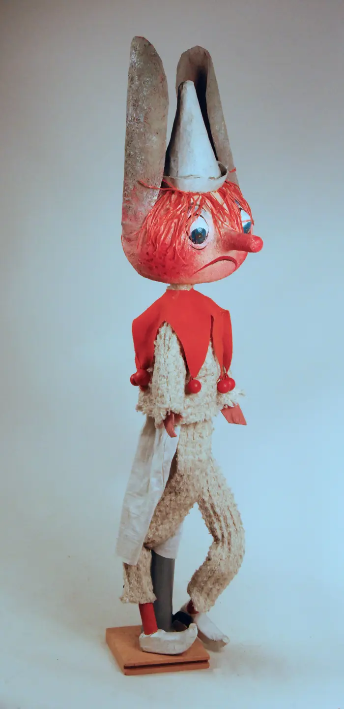 Pinocchio aus “Pinocchios Abenteuer”, Staatliches Puppentheater Dresden, 1979