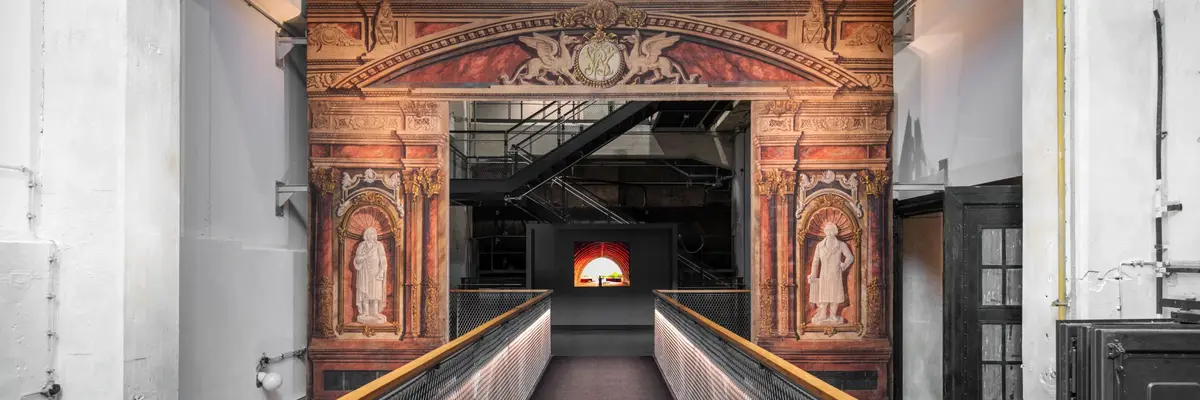 Ausstellungsansicht "Come! Ene-Liis Semper und das Proszenium des Puppenspielers Bruno Wünsch" in der Puppentheatersammlung