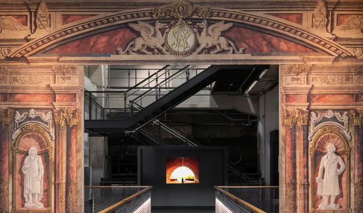 Ausstellungsansicht "Come! Ene-Liis Semper und das Proszenium des Puppenspielers Bruno Wünsch" in der Puppentheatersammlung Ausstellungsansicht "Come! Ene-Liis Semper und das Proszenium des Puppenspielers Bruno Wünsch" in der Puppentheatersammlung